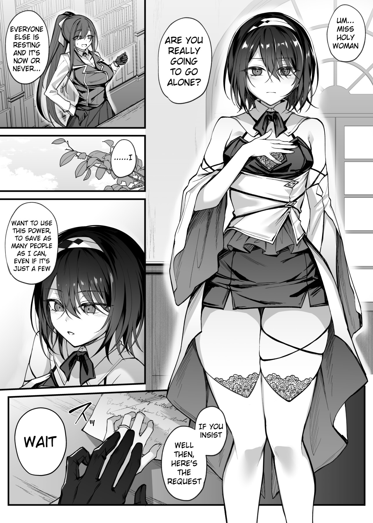 Hentai Manga Comic-The Hero's Party's Holy Woman was an Incubus's Slave.-Read-3